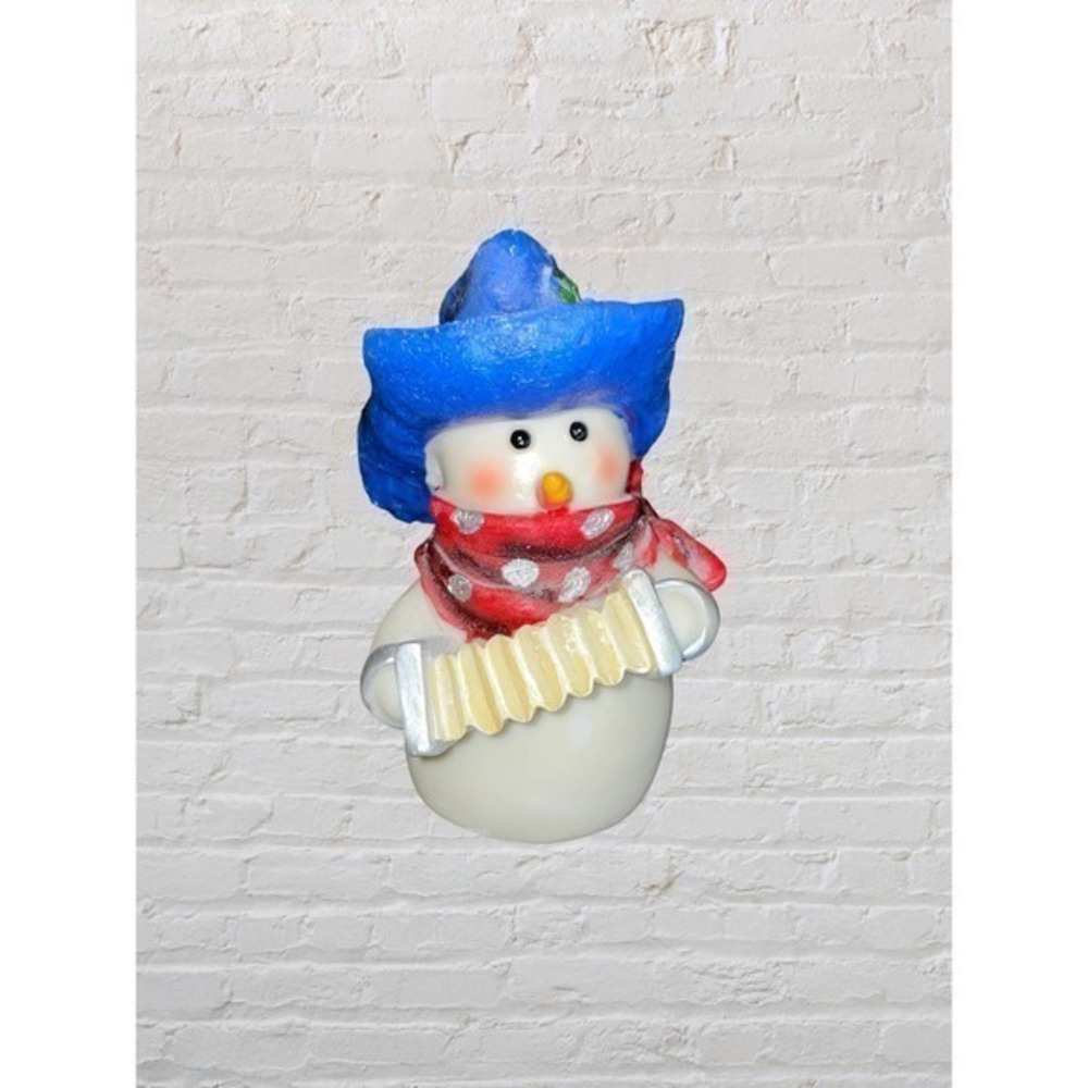 Vintage Jubilee Giftware Snowman Cowboy Figurine